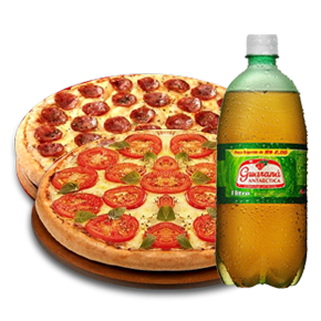 Combo 2 Pizzas + Refrigerante